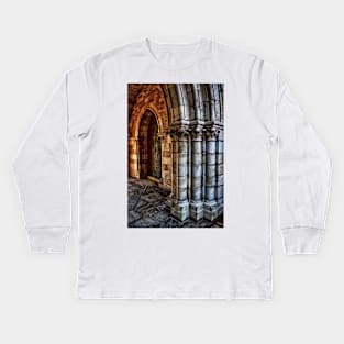 Heavens Glow Bryn Athyn Cathedral Kids Long Sleeve T-Shirt